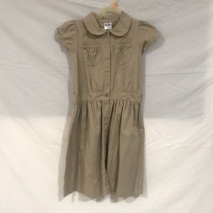 Girls 10 Khaki Dress Uniform